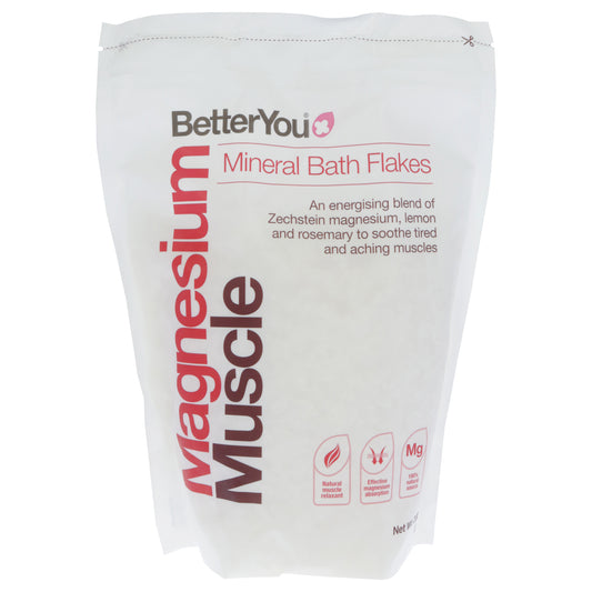 Magnesium Muscle by BetterYou for Unisex - 35.2 oz Bath Salt