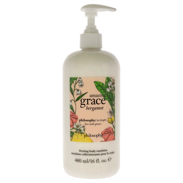 Amazing Grace Bergamot Firming Body Emulsion by Philosophy for Women - 16 oz Body Emulsion