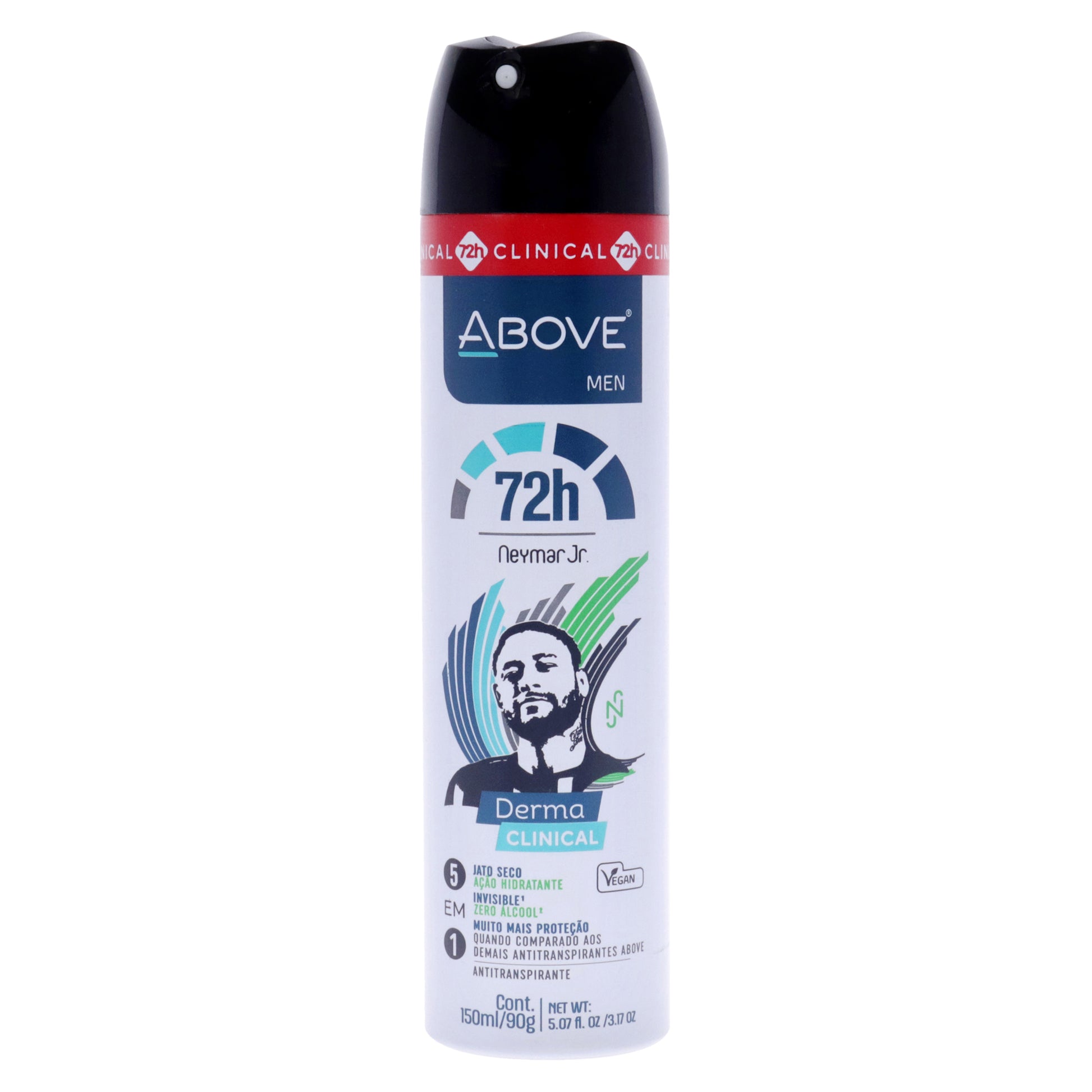 72 Hours Derma Clinical Antiperspirant Deodorant - Neymar Jr