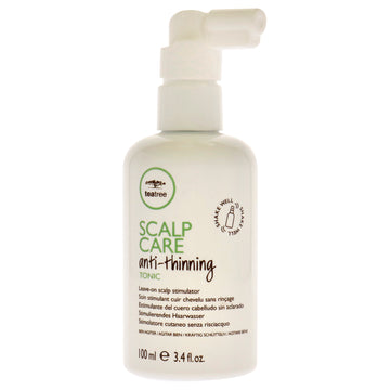 Tea Tree Scalp Care Anti-Thinning Tonic by Paul Mitchell for Unisex - 3.4 oz Tonic