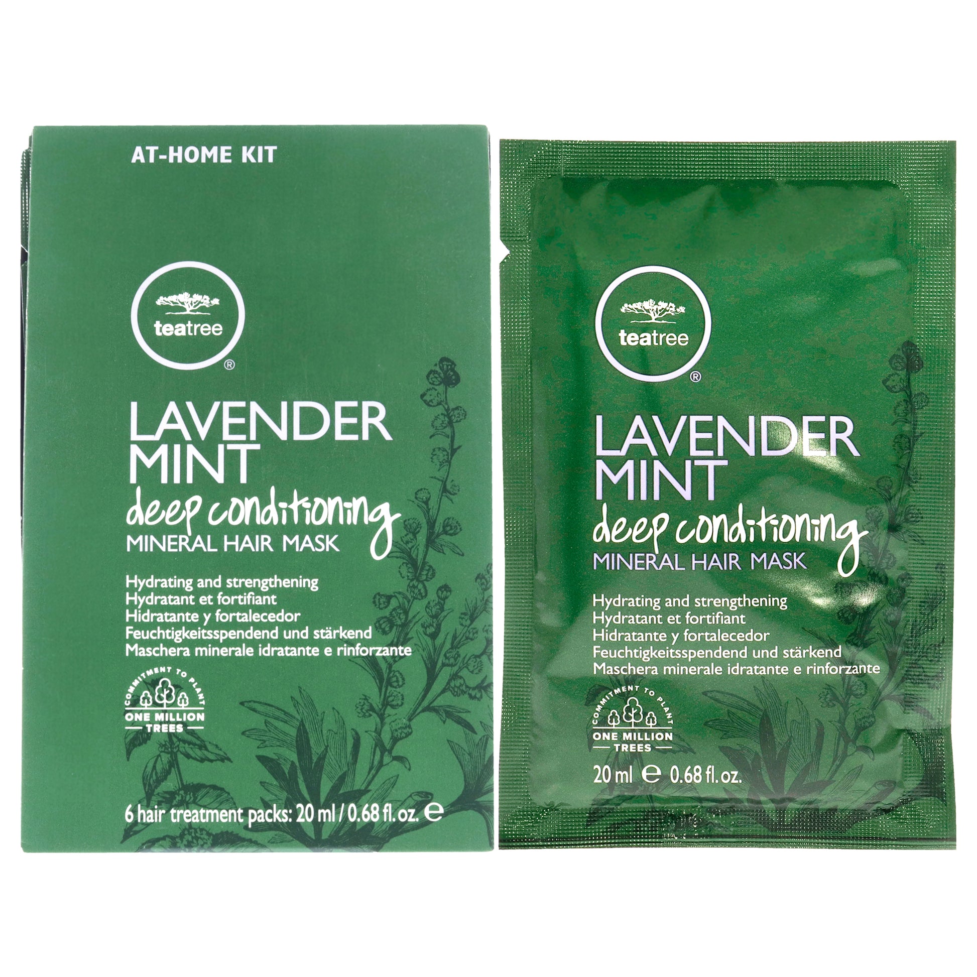 Tea Tree Lavender Mint Deep Conditioning Mineral Hair Mask