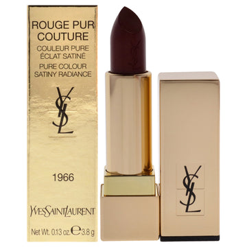 Rouge Pur Couture Pure Colour Satiny Radiance Lipstick - 1966 Rouge Libre by Yves Saint Laurent for Women - 0.13 oz Lipstick