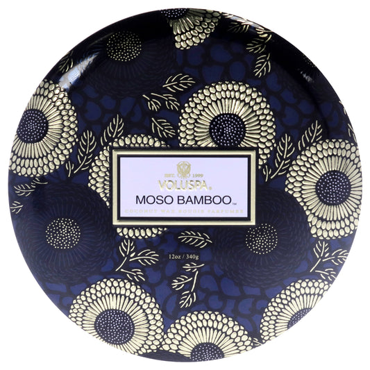 Japonica Collection 3 Wick Tin Candle - Moso Bamboo
