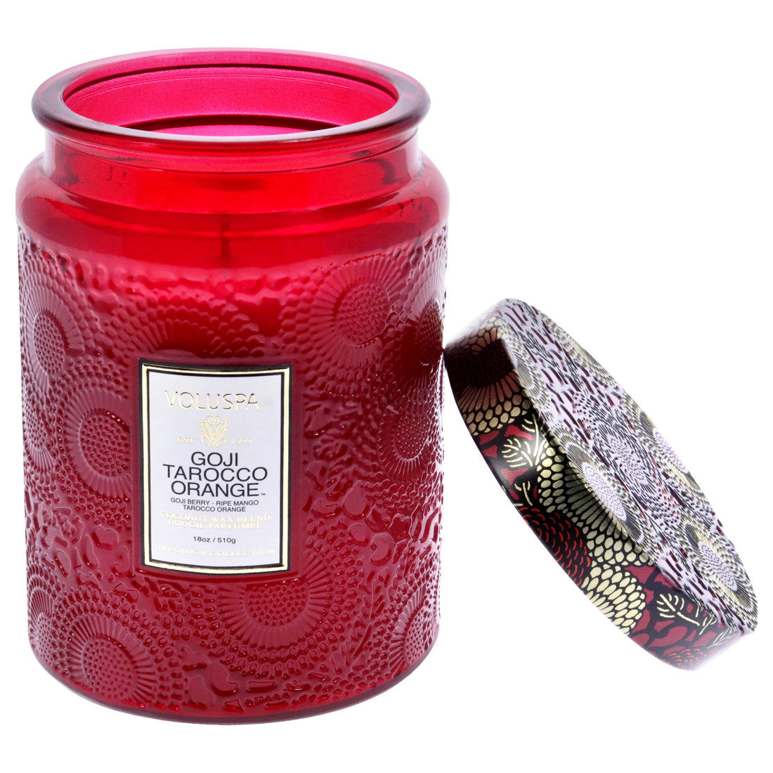 Goji and Tarocco Orange - Large by Voluspa for Unisex - 18 oz Candle