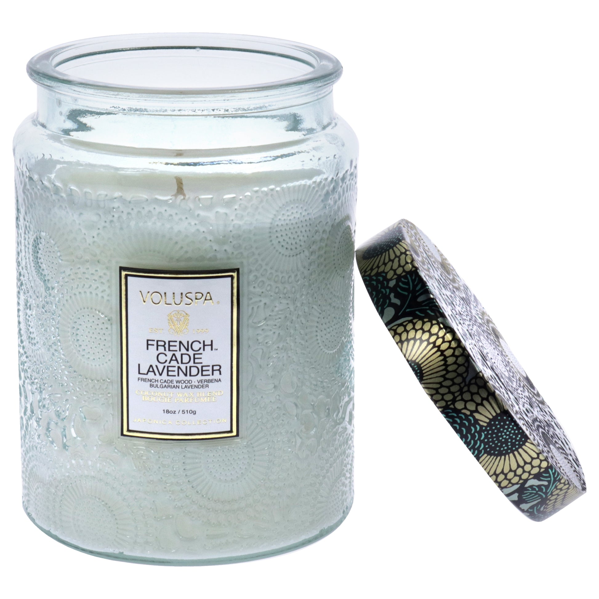 French Cade Lavender - Large by Voluspa for Unisex - 18 oz Candle