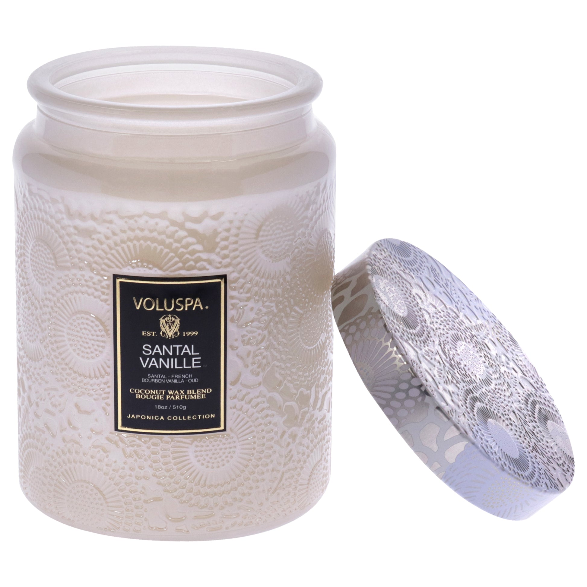 Santal Vanille - Large by Voluspa for Unisex - 18 oz Candle