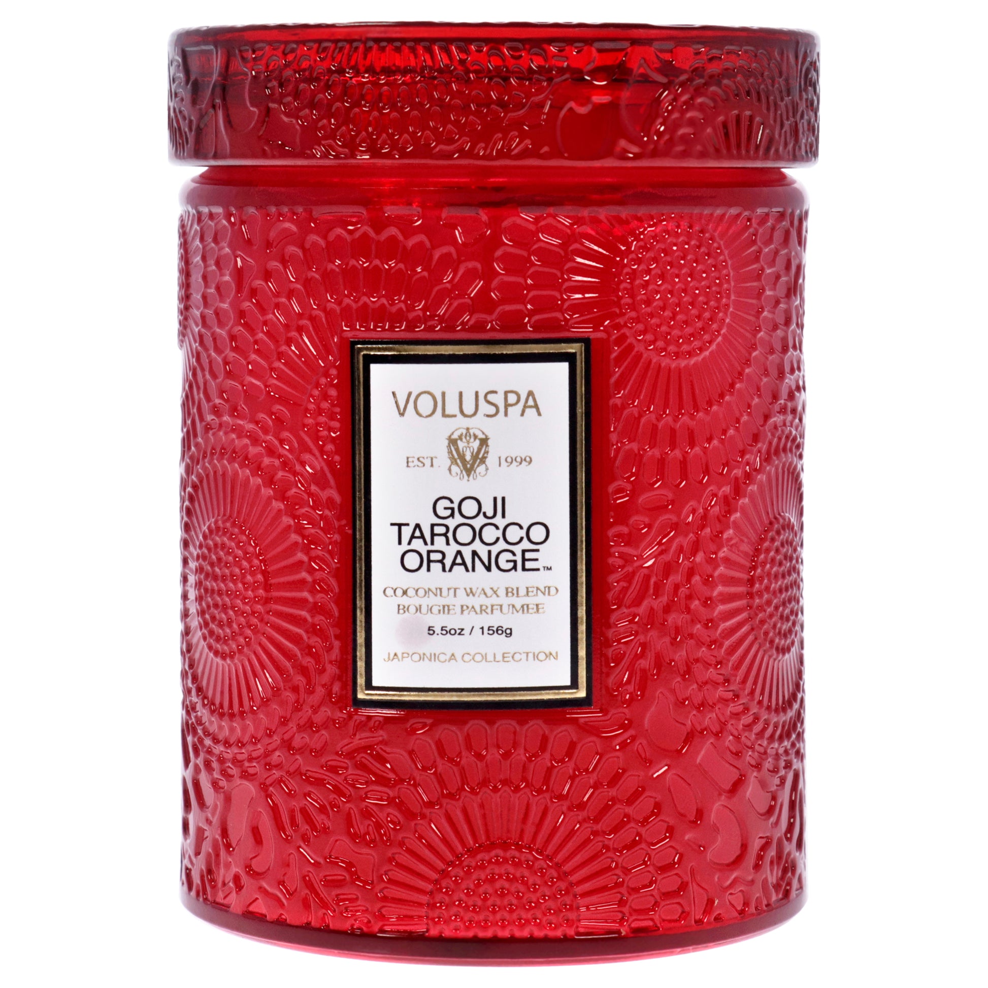 Goji Tarocco Orange - Small by Voluspa for Unisex - 5.5 oz Candle