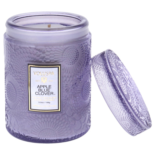Apple Blue Clover - Small by Voluspa for Unisex - 5.5 oz Candle