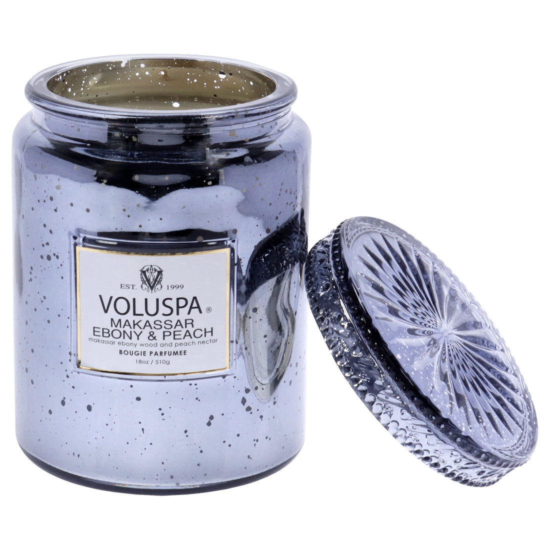 Makassar Ebony and Peach - Large by Voluspa for Unisex - 18 oz Candle