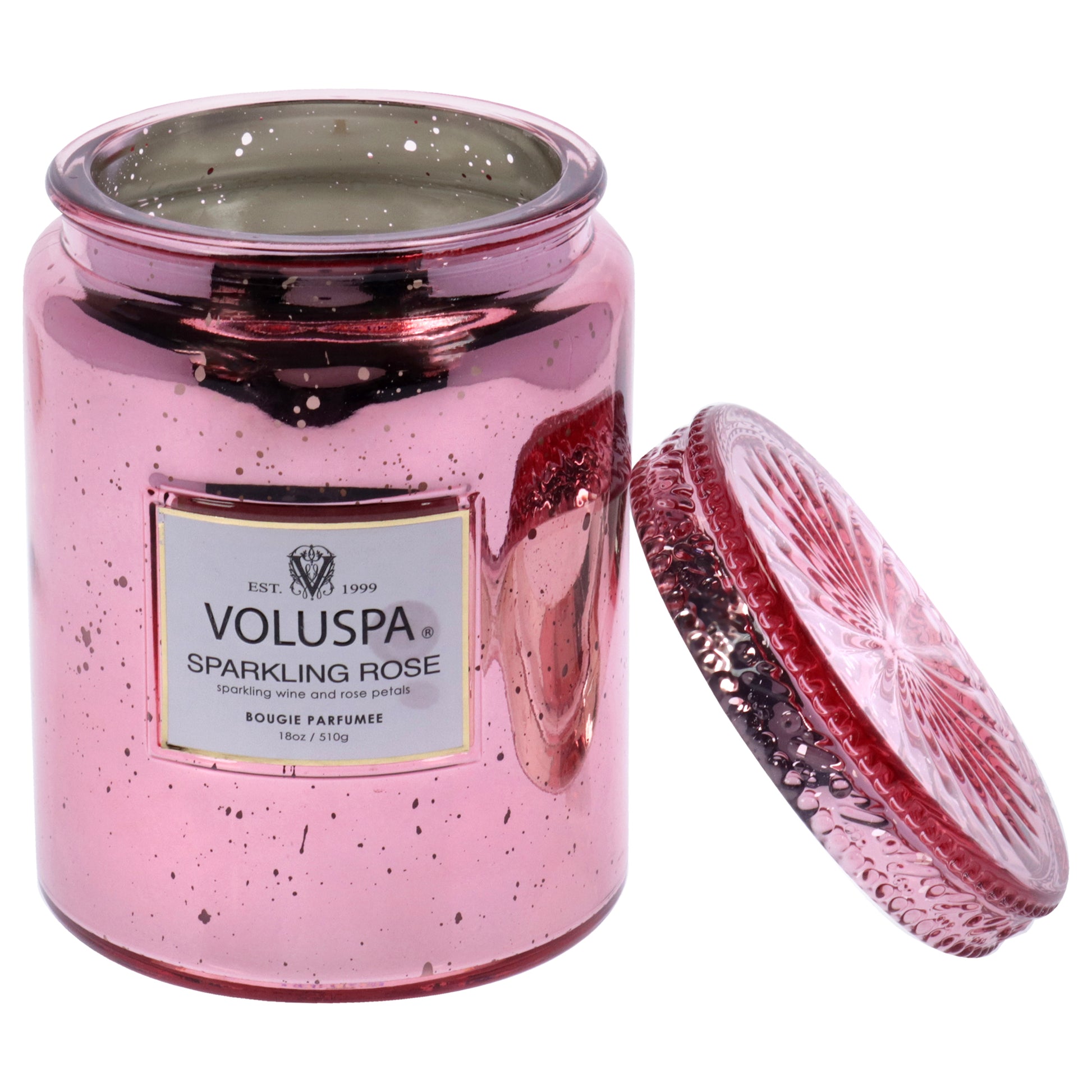 Sparkling Rose - Large by Voluspa for Unisex - 18 oz Candle