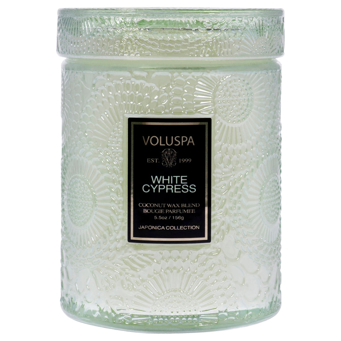 White Cypress - Small by Voluspa for Unisex - 5.5 oz Candle