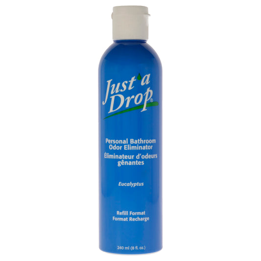 Just a Drop Odor Eliminator - Eucalyptus by Prelam for Unisex - 8 oz Drops (Refill)