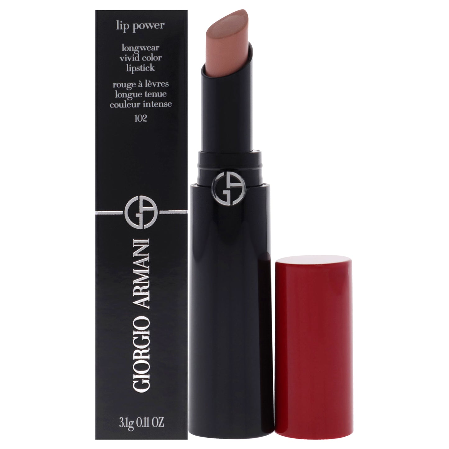 Giorgio Armani Lip Power Longwear Vivid Color Lipstick