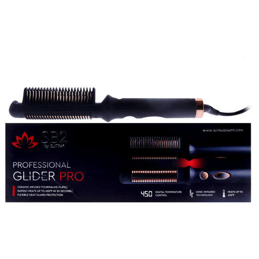 Glider Pro Heated Styling Comb by Sutra for Unisex - 1 Pc Comb