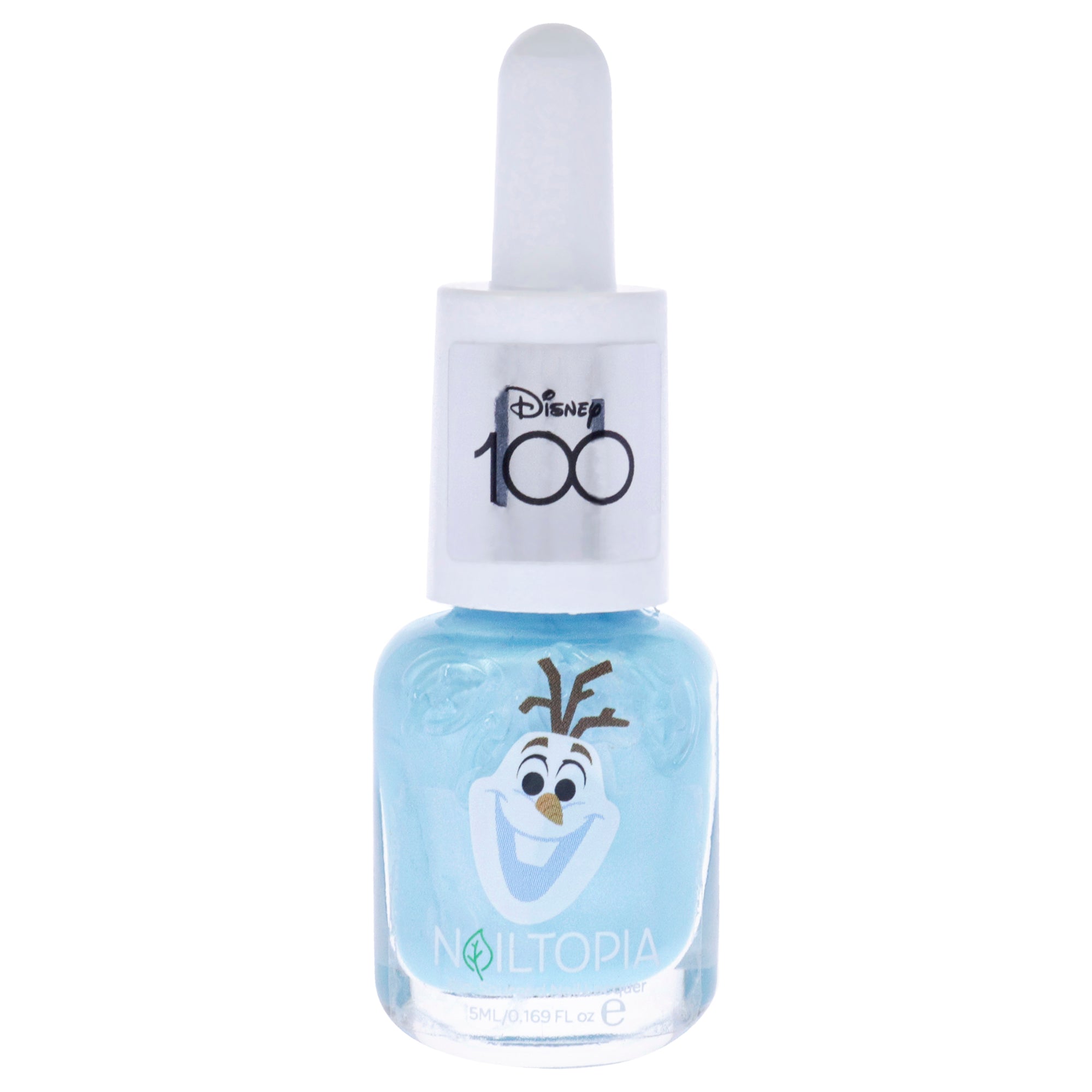 Bio-Sourced Chip Free Nail Lacquer Disney Collection Olaf - Light Blue Metallic by Nailtopia for Women - 0.169 oz Nail Polish