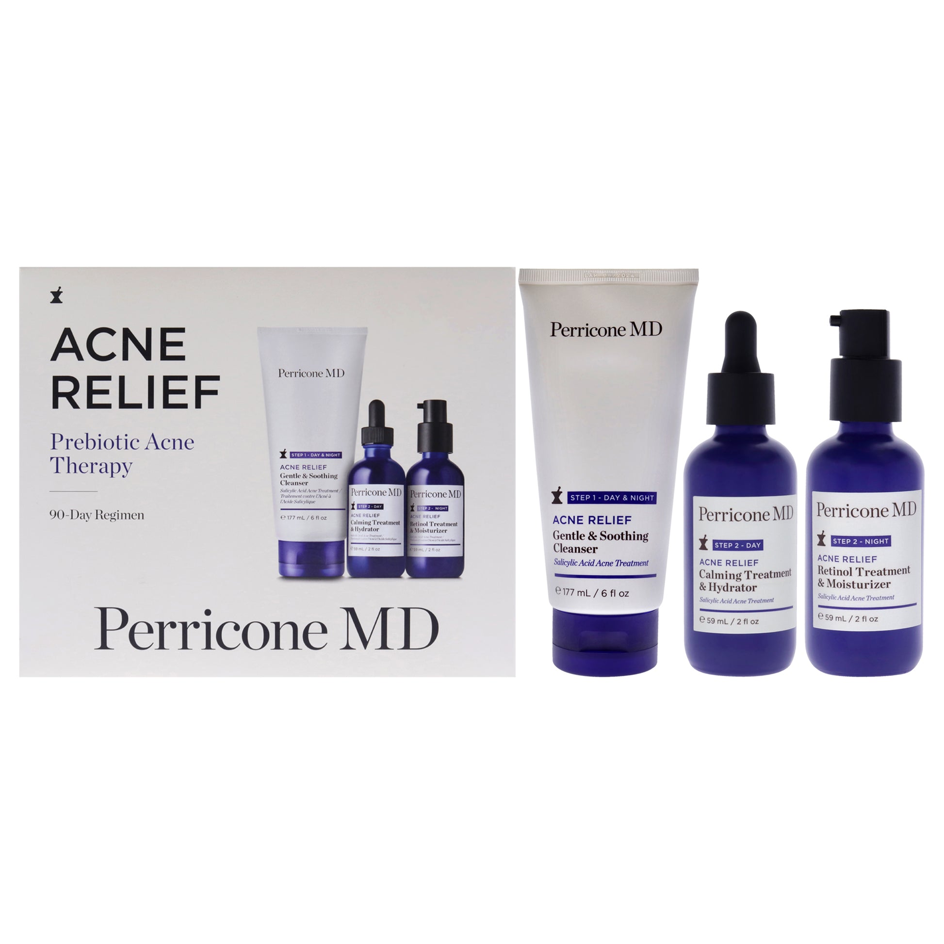 Acne Relief Prebiotic Acne Therapy 90-Days Regimen