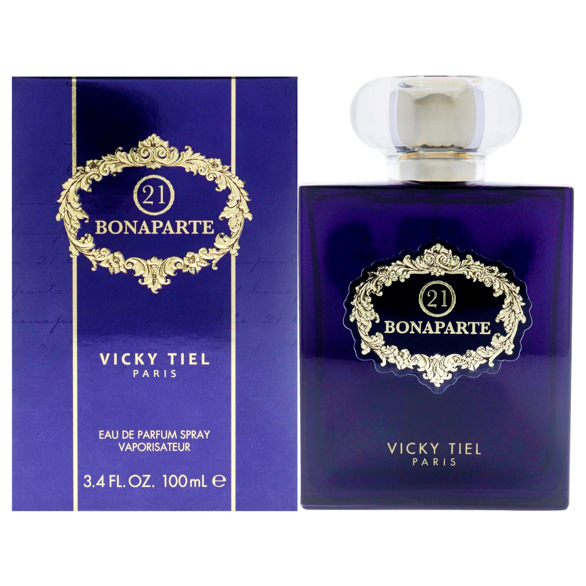 21 Bonaparte by Vicky Tiel for Women - 3.4 oz EDP Spray