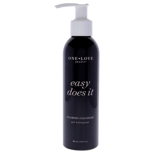 One Love Bauty Easy Does It Foaming Cleanser by One Love Organics for Women - 6.3 oz Cleanser