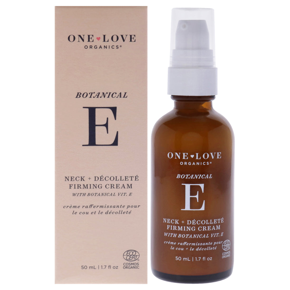 One Love Organics Botanical E Neck Plus Decollete Firming Cream