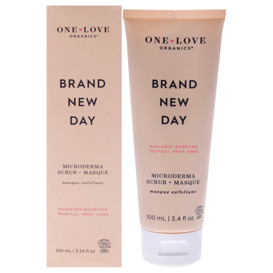 One Love Organics Brand New Day Microderma Scrub Plus Masque