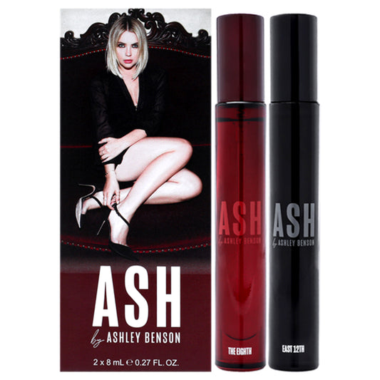 Ash by Ashley Benson for Women - 2 Pc Mini Gift Set 0.27oz The Eighth EDP Spray, 0.27oz East 12th EDP Spray