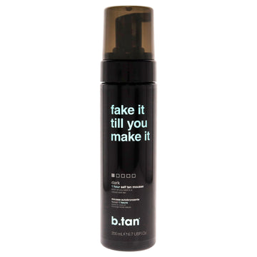 Fake It Till You Make It Self Tan Mousse by B.Tan for Unisex - 6.7 oz Mousse