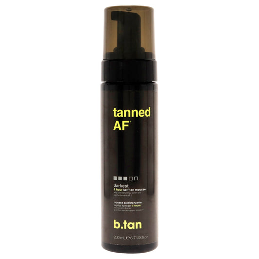 Tanned Af Self Tan Mousse