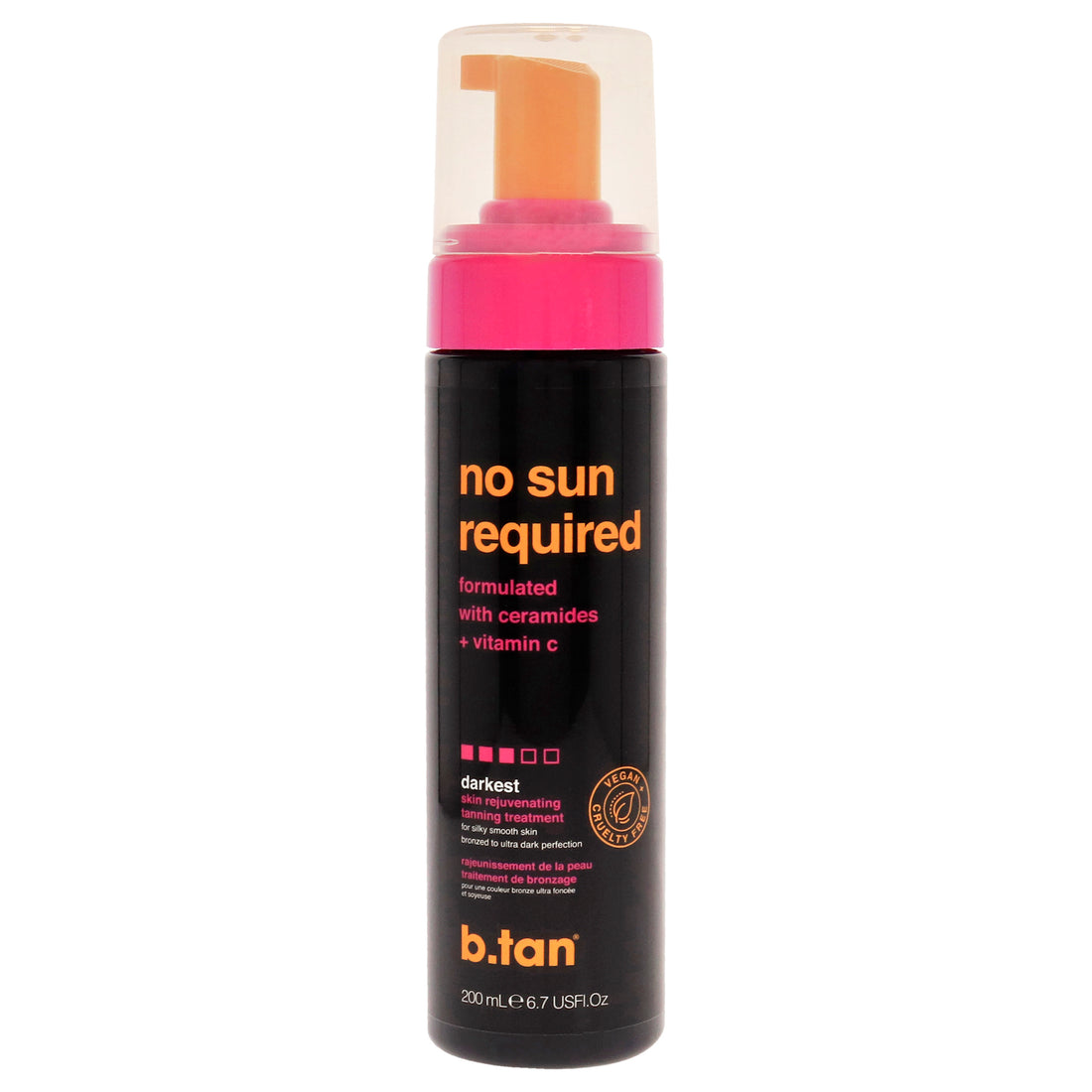 No Sun Required Self Tan Mousse - Darkest