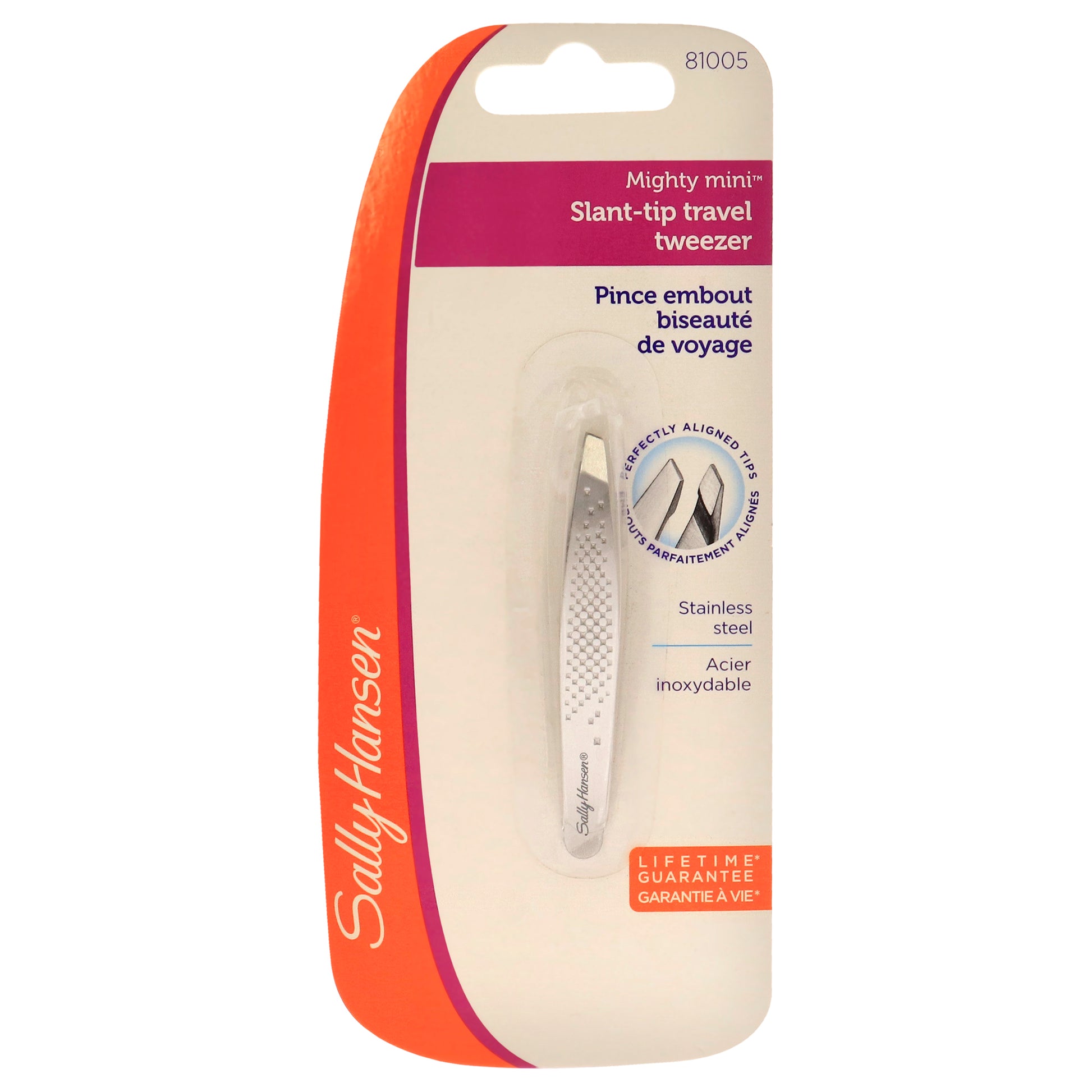 Slant-Tip Travel Tweezer - 81005
