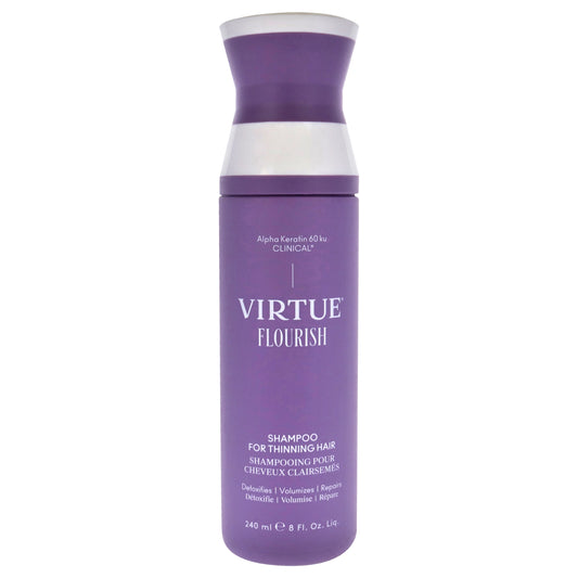 Flourish Shampoo for Thinning Hair by Virtue for Unisex - 8 oz Shampoo