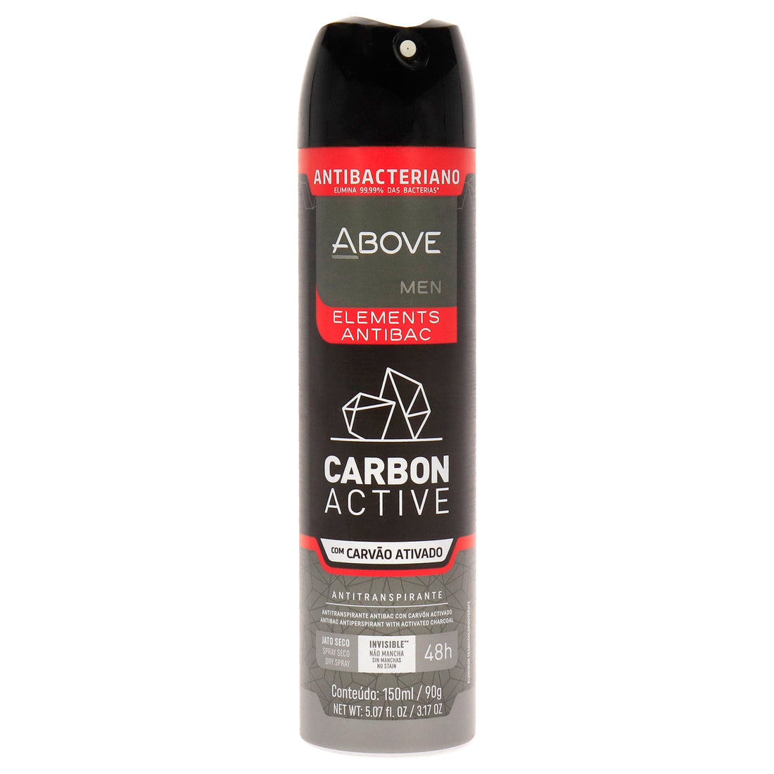 48 Hours Elements Antibac Antiperspirant Deodorant - Carbon