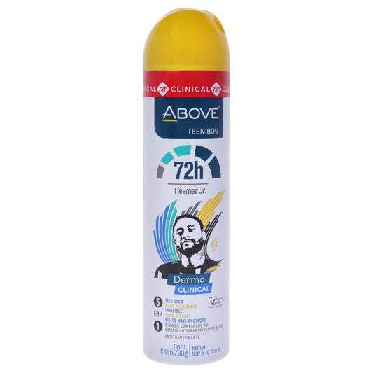 72 Hours Neymar Jr Derma Clinical Antiperspirant Deodorant - Teen Boy