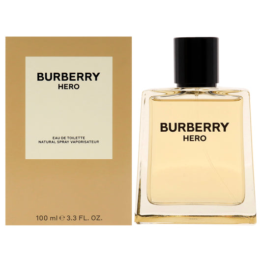 Burberry Hero by Burberry for Men - 3.3 oz EDT Spray