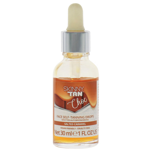 Face Self-Tanning Drops - Salted Caramel by Skinny Tan for Women - 1 oz Drops