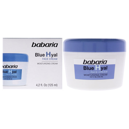 Blue Hyal Face Cream by Babaria for Unisex - 4.2 oz Cream
