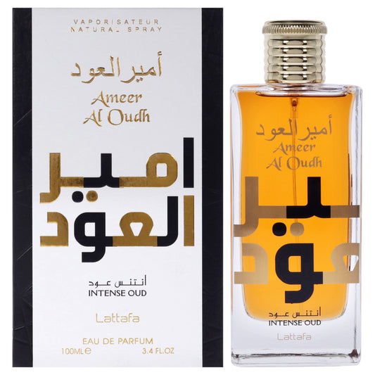 Ameer Al Oudh Intense Oud by Lattafa for Men - 3.4 oz EDP Spray