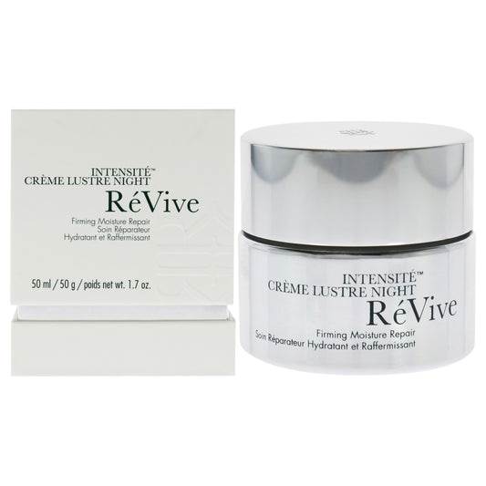 Intensite Creme Lustre Night Firming Moisture by Revive for Unisex - 1.7 oz Cream