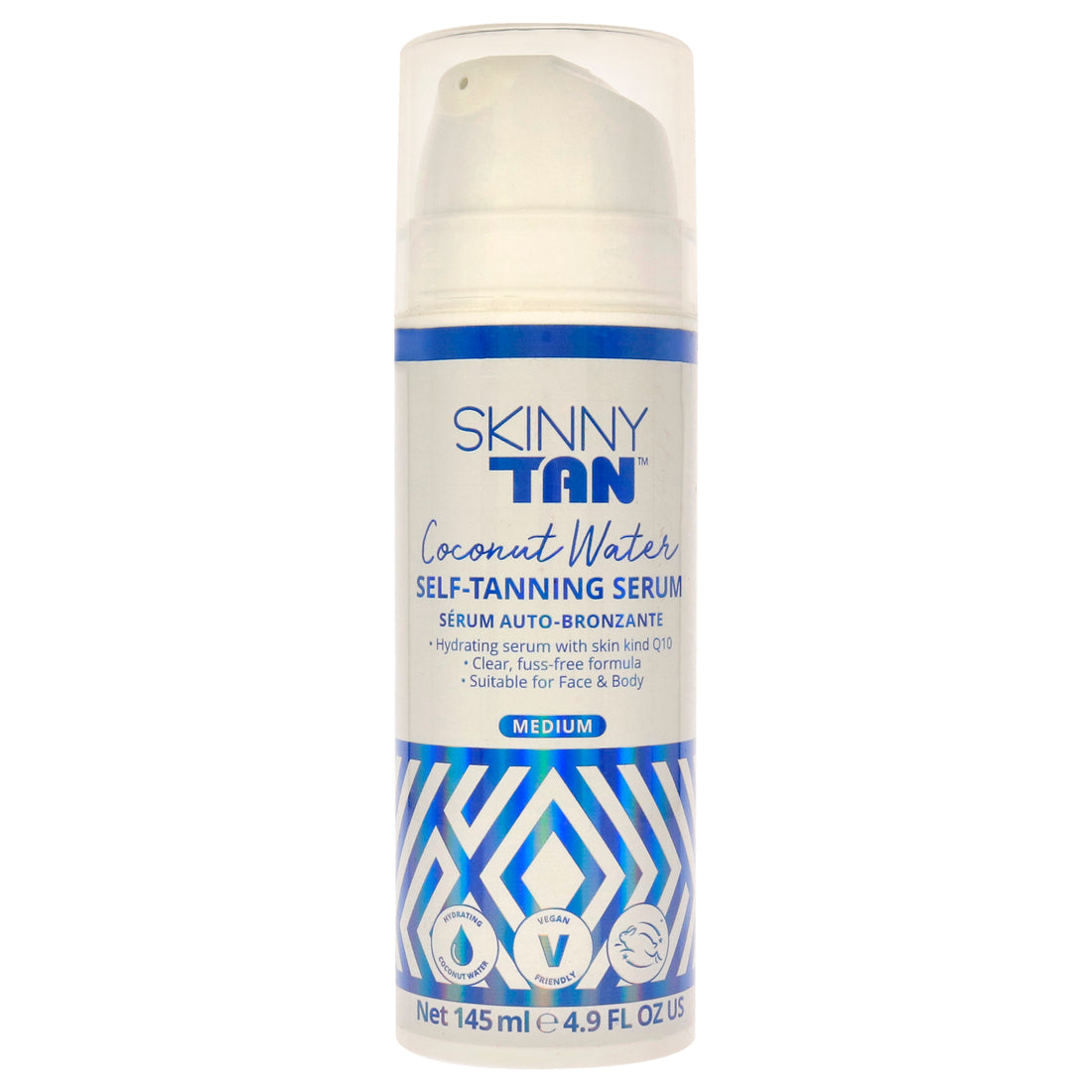 Coconut Water Self-Tanning Serum - Medium