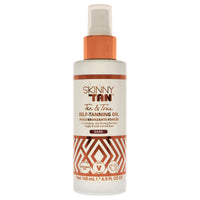 Tan and Tone Self-Tanning Oil - Dark