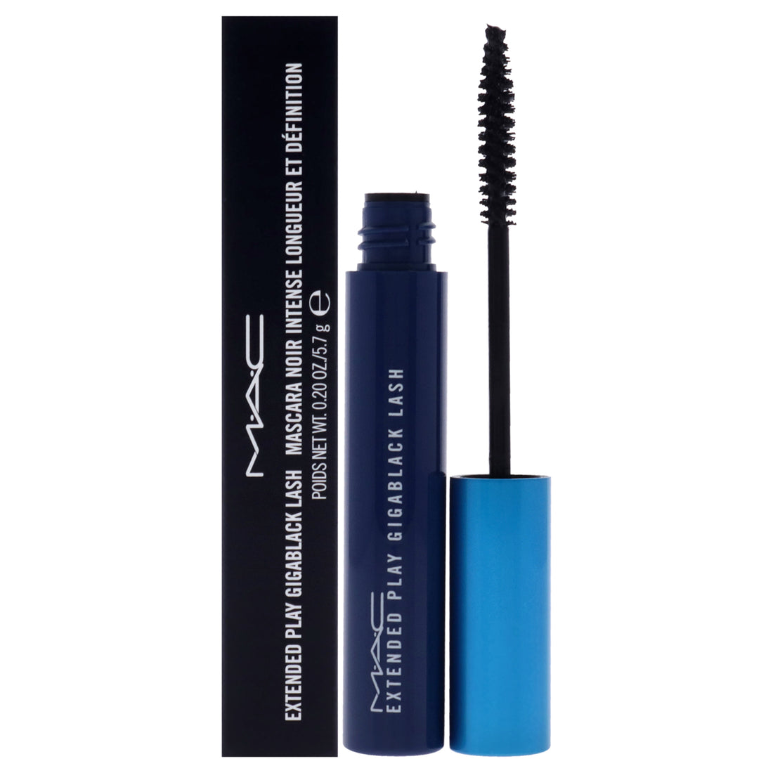 Extended Play Gigablack Lash Mascara by MAC for Women - 0.2 oz Mascara