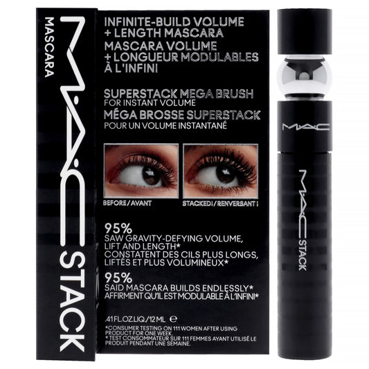 MAC Stack Superstack Mega Brush Mascara - Black