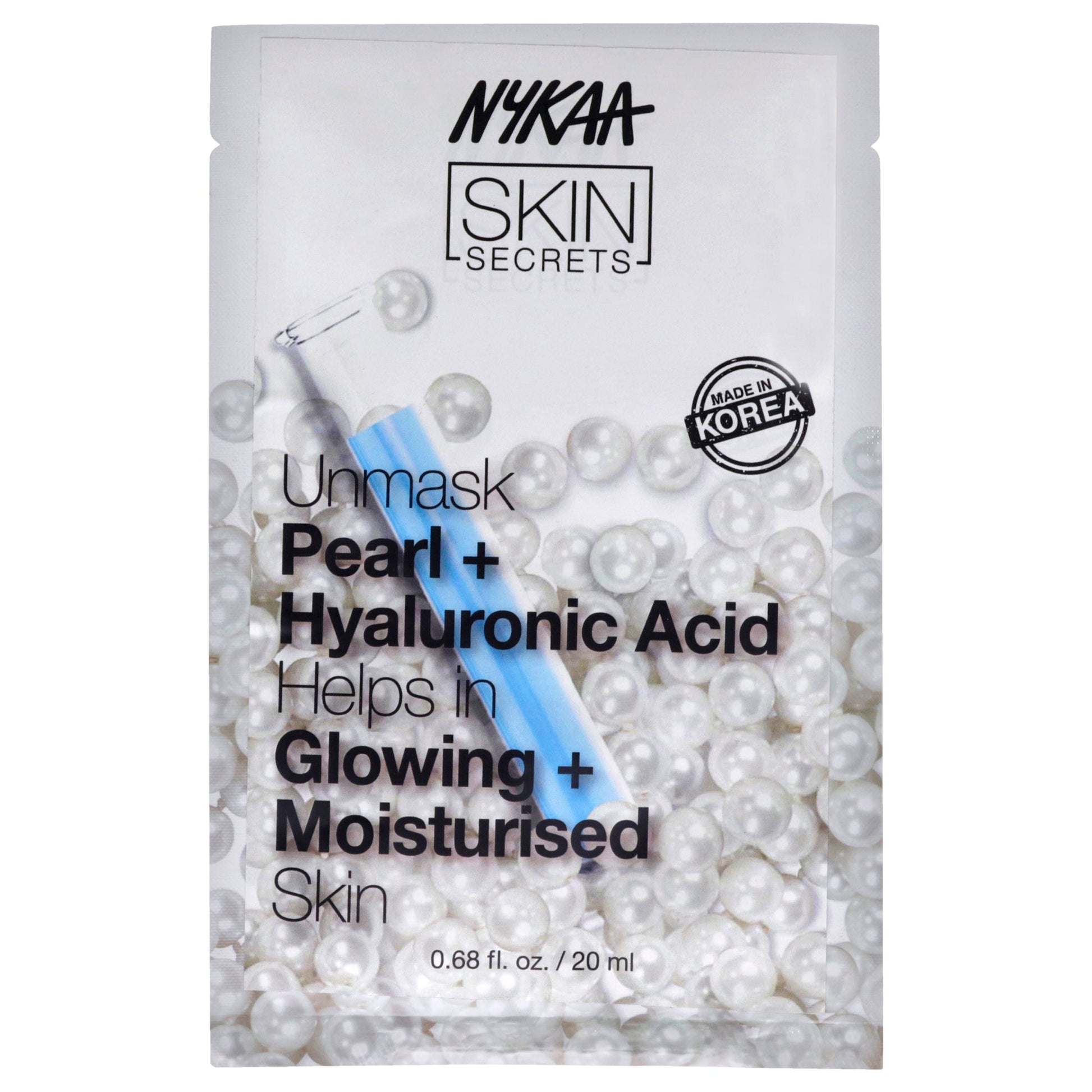 Skin Secrets Sheet Mask - Pearl and Hyaluronic Acid