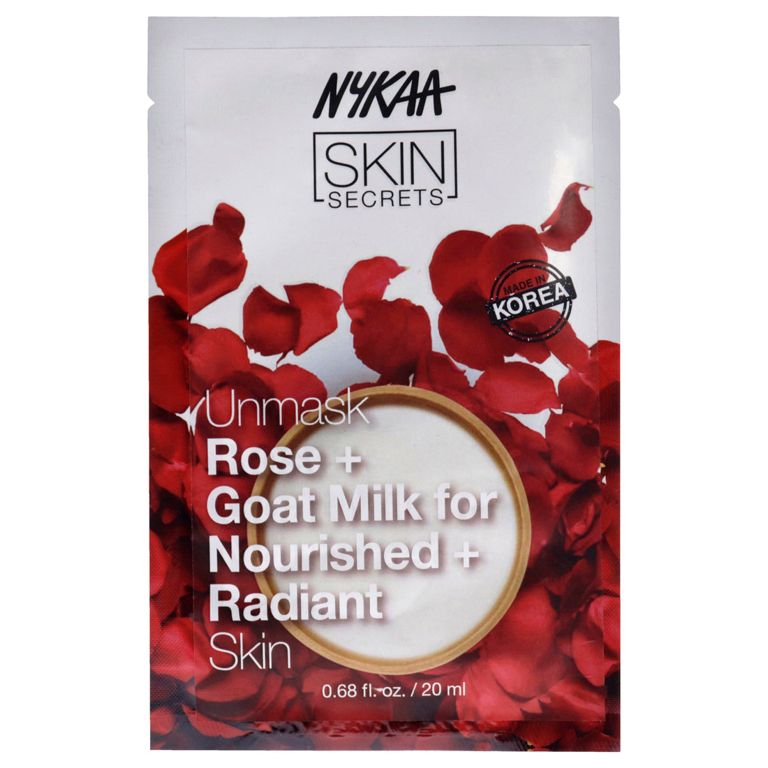 Skin Secrets Sheet Mask - Rose and Goat Milk