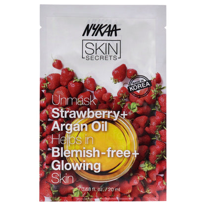 Skin Secrets Sheet Mask - Strawberry and Argan Oil