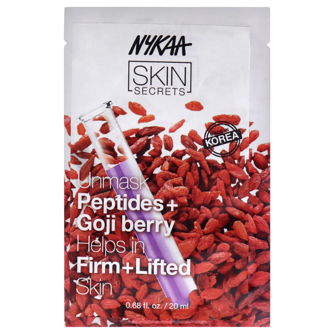 Skin Secrets Sheet Mask - Peptides and Goji berry