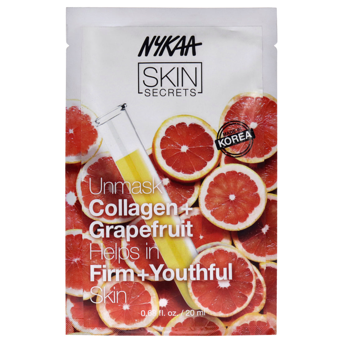 Skin Secrets Sheet Mask - Collagen and Grapefruit