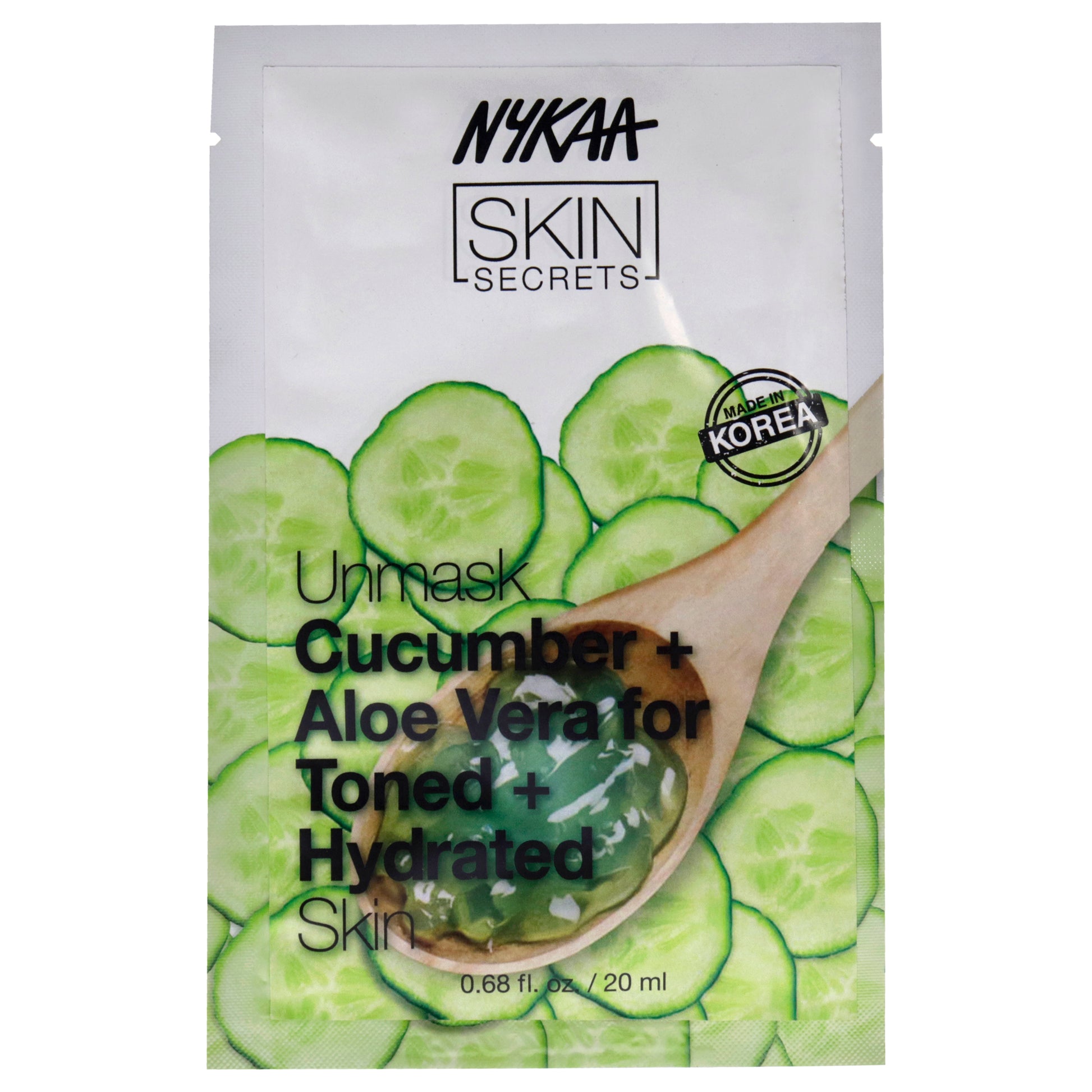 Skin Secrets Sheet Mask - Cucumber and Aloe
