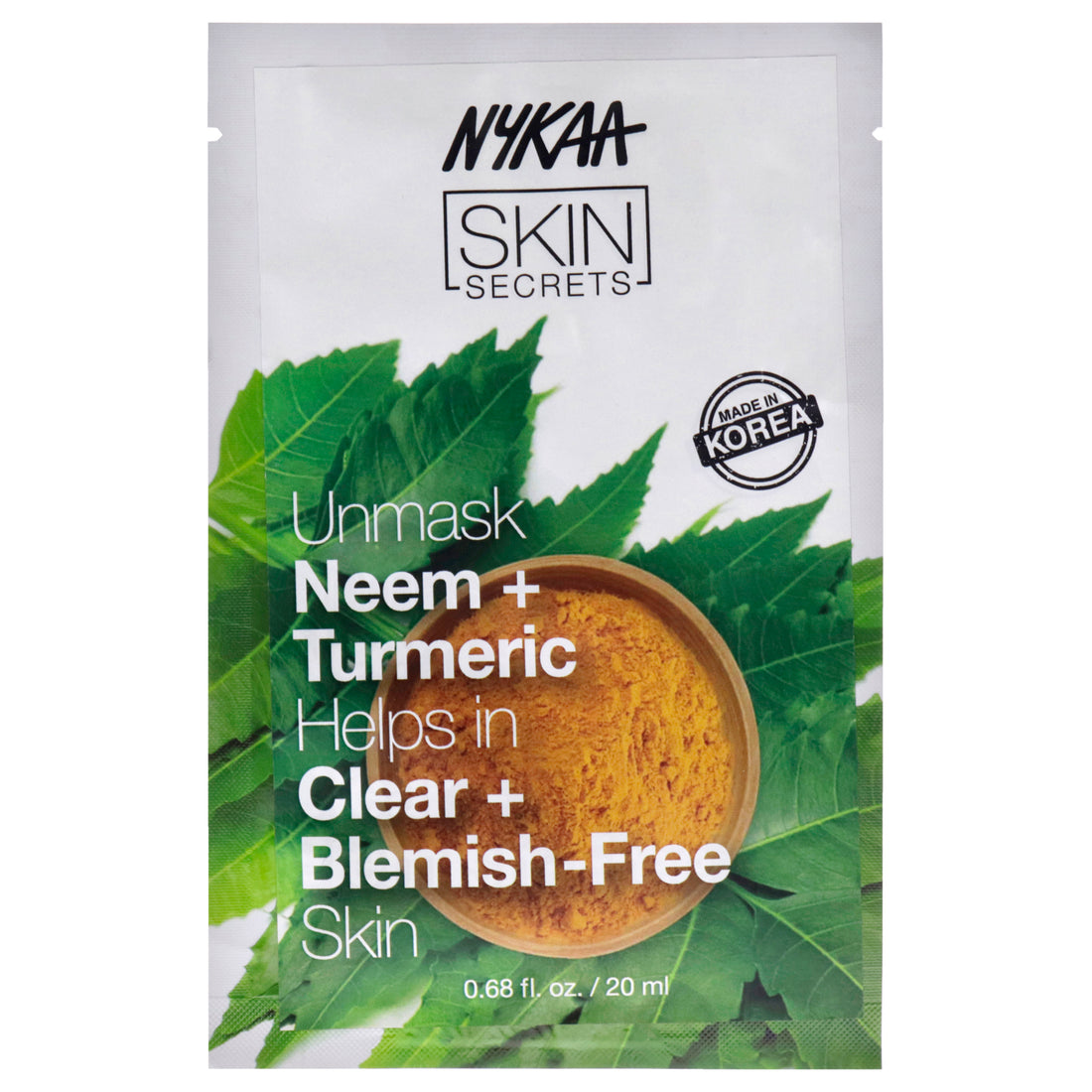 Skin Secrets Sheet Mask - Neem and Turmeric