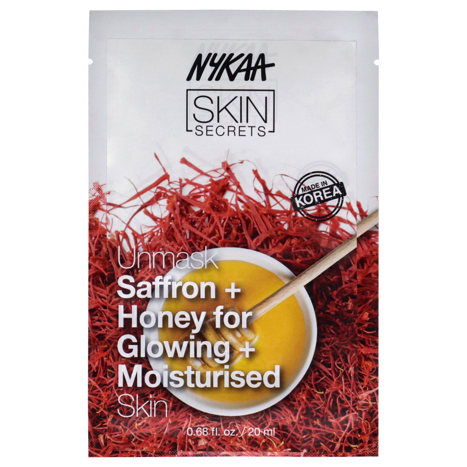 Skin Secrets Sheet Mask - Saffron and Honey