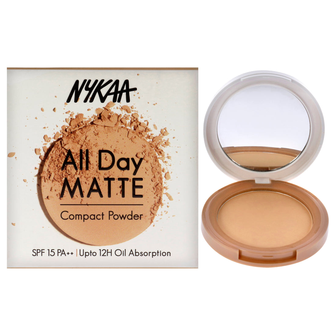 All Day Matte Compact Powder SPF 15 PA Plus - 03 Beige